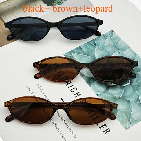 Women's Oval Small Frame Photochromic Sunglasses | Trendy