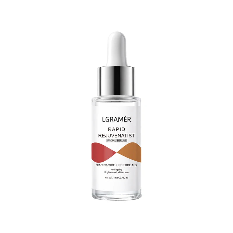 30ml/50ml Niacinamide Peptide Facial Serum, Anti-Aging Brightening Essence for Even and Whitening Skin Tone Peaceful Pleasures Health and Wellness 30ml 1pcs