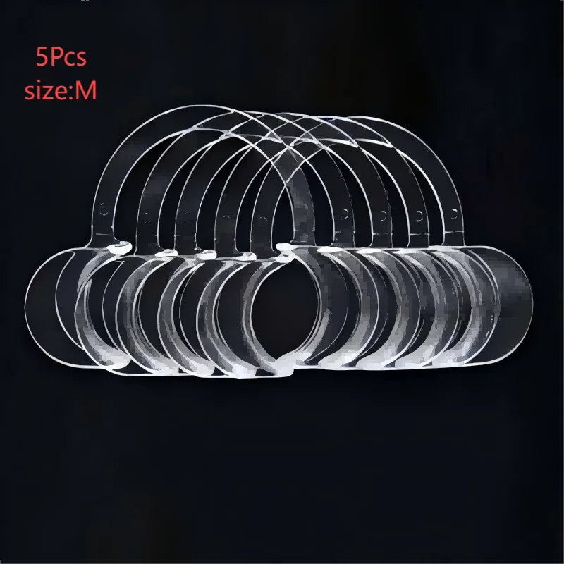 5-Pack C-Shape Dental Lip & Cheek Retractors | Oral Care