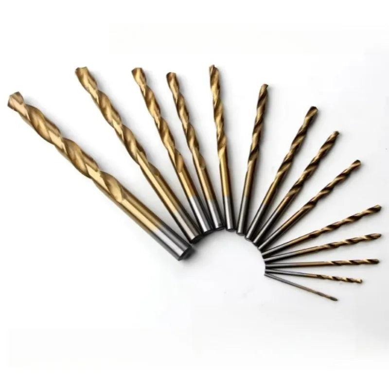 Titanium Coated Speed Steel Twist Drill Bit 1 5-10 Combination Hand