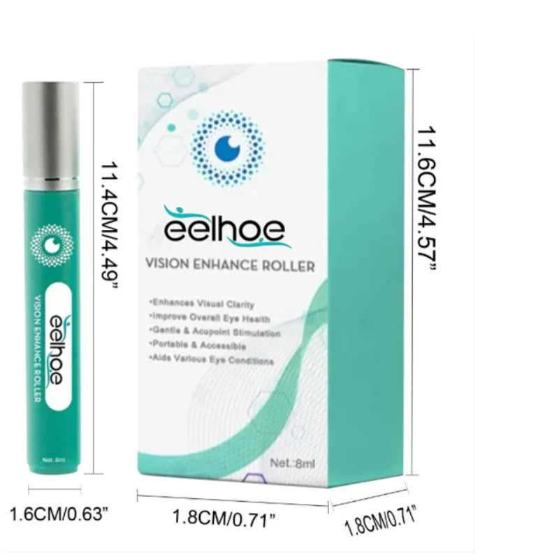 EELHOE Eye massage roller relaxes eye soft massage vision relieves dry eyes fatigue care Peaceful Pleasures Health and Wellness