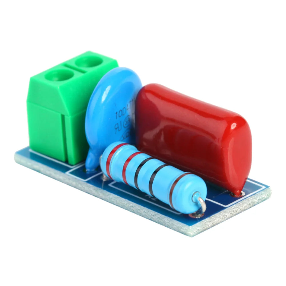 1-5pcs RC Absorption Circuit Module Relay Contact Protection Resistance Surge Module AC/DC 5V-400V Snubber Board Peaceful Pleasures Health and Wellness 1PCS