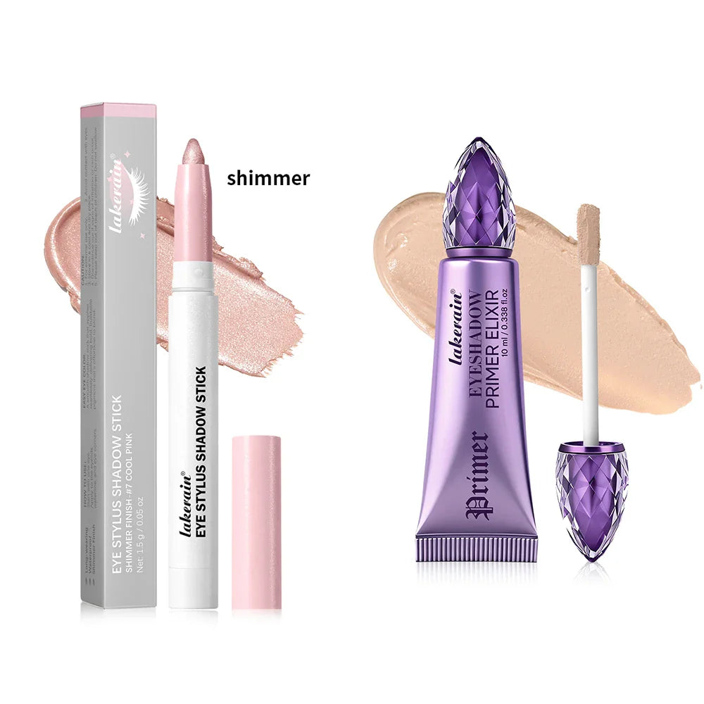 ibcccndc Eyeshadow Primer & Stick Combo – Waterproof, High Pigment