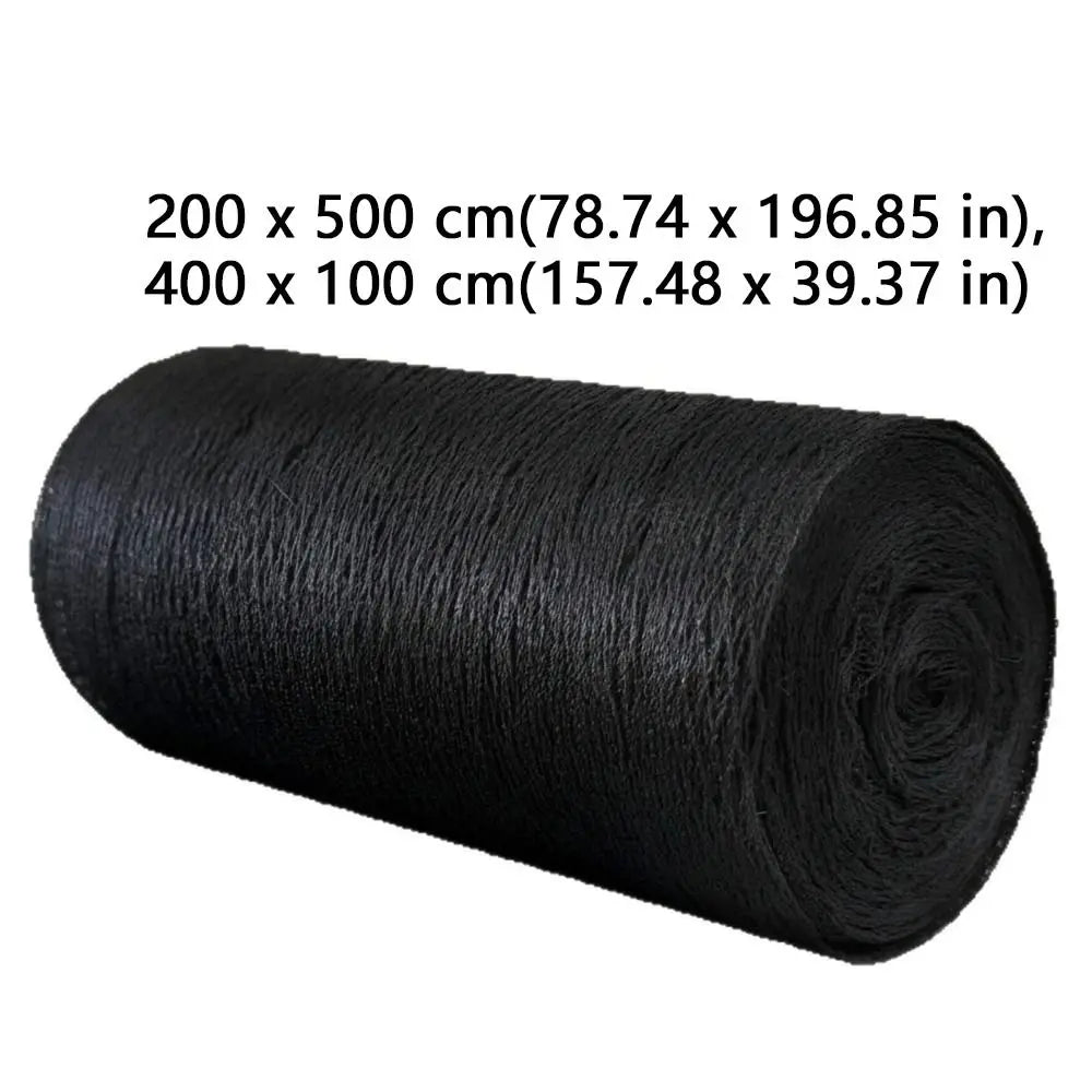 Heavy Duty Black Garden Bird Netting – Reusable PE Mesh