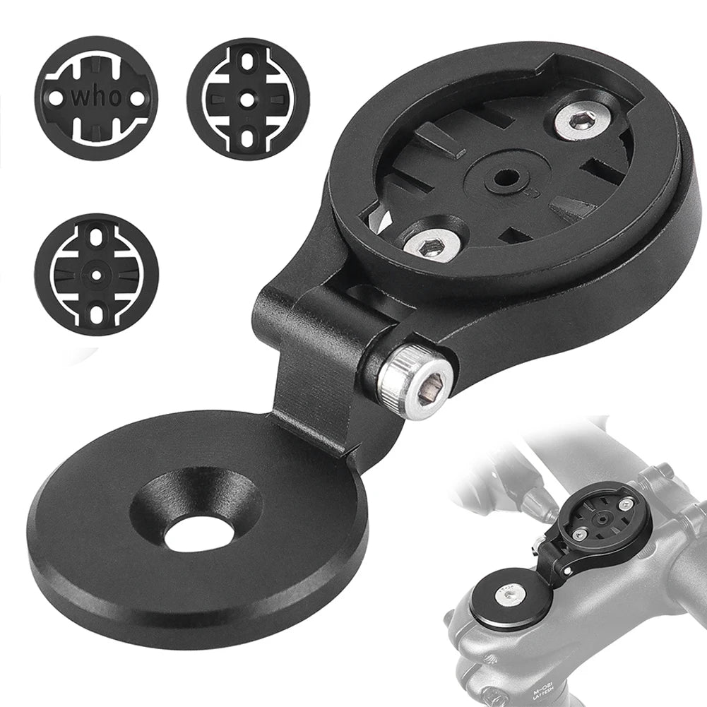 Adjustable Bike Computer Stem Mount for Garmin, Bryton & Wahoo Peaceful Pleasures Health and Wellness