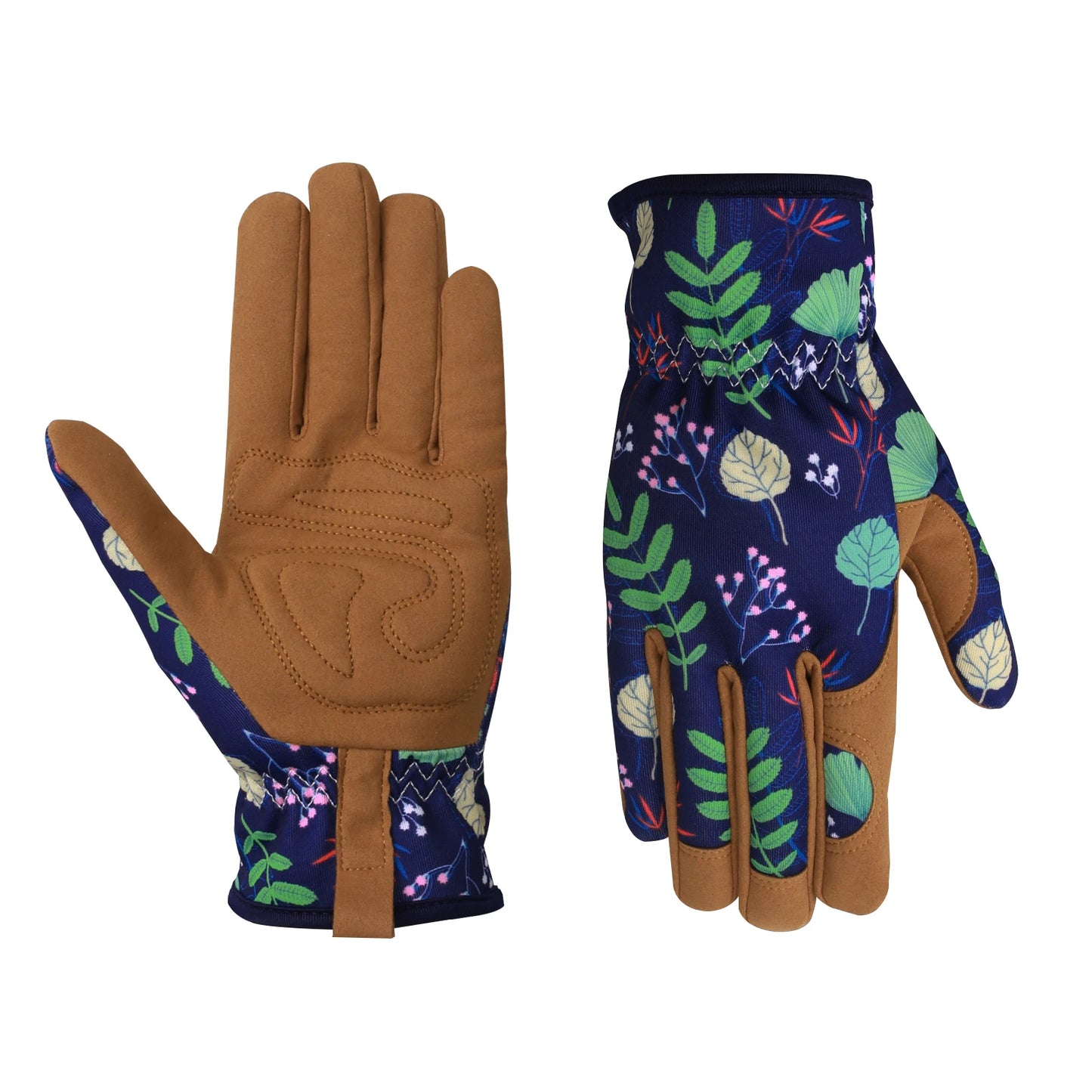 Thorn-Proof Gardening Weeding Working Gloves Breathable leather Glove Puncture Resistant for Digging, Floral Planting,Pruning Peaceful Pleasures Health and Wellness a pair 1