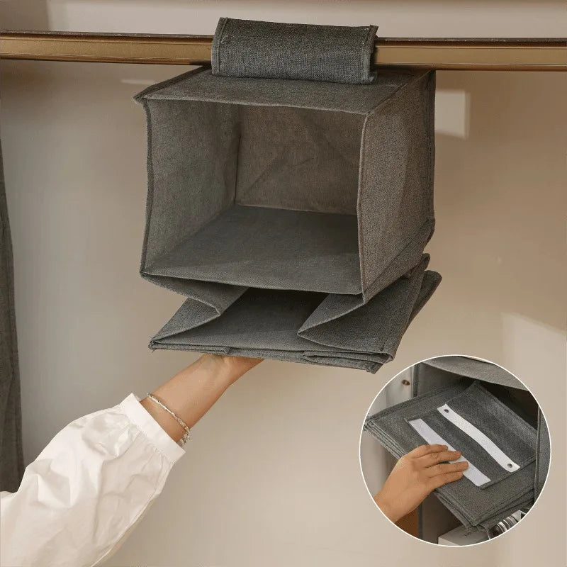 Multi-Layer Hanging Wardrobe Organizer – Bras, Socks & Underwear