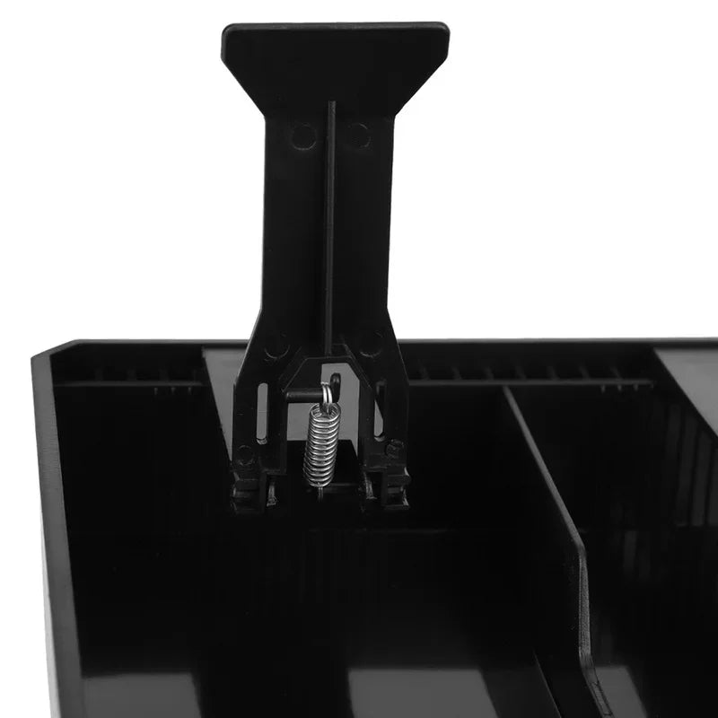 Cash Drawer Register Insert Tray Replacement Cashier with Metal Clip 4 Bills 3 Coins for Petty Cash Money Storage Box Peaceful Pleasures Health and Wellness