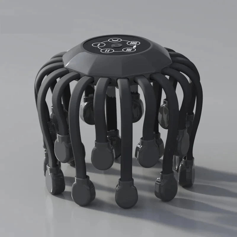HOMEFISH 20-Head Scalp Massager Red Light & Vibration
