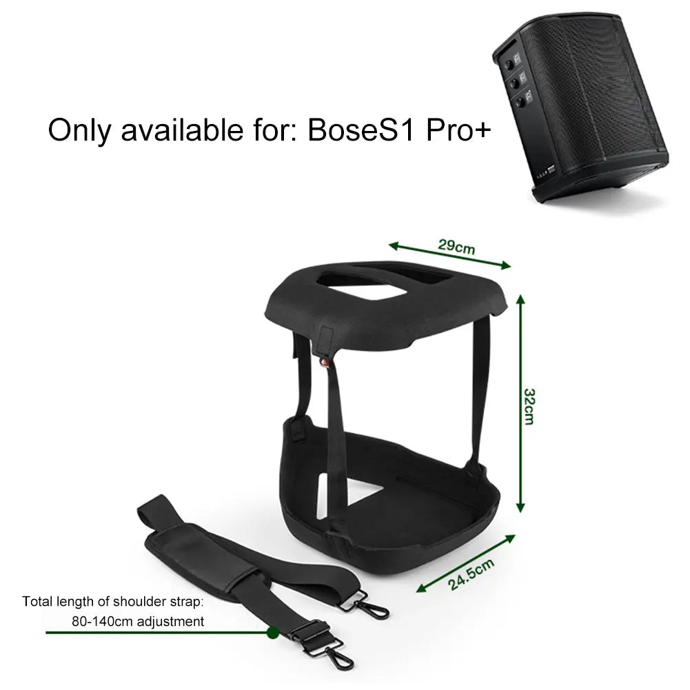 Carrying Case with Shoulder Strap Protective Cover Speaker Case Dustproof Cover for Bose S1 PRO+ Portable BT Speaker Peaceful Pleasures Health and Wellness