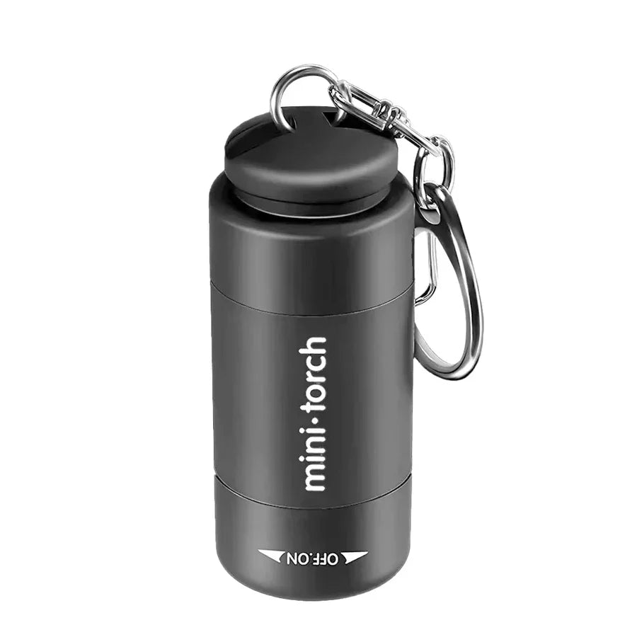 Mini Rechargeable LED Flashlight 800LM | Clip-On Magnetic Torch