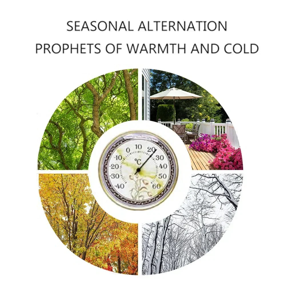 Wall Mount Thermometer 12cm – Nursery, Crib & Sauna
