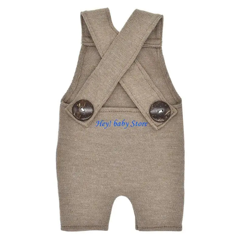Baby Photo Prop Bodysuit Overalls | Newborn Photography Outfit