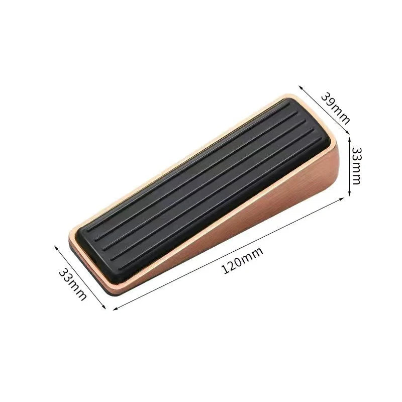 New Heavy Duty Door Stopper Adjustable Spring Loaded Wedge For Bottom Of Door Tall Non-Slip Door Stop For Home Office Dodgers Peaceful Pleasures Health and Wellness A4