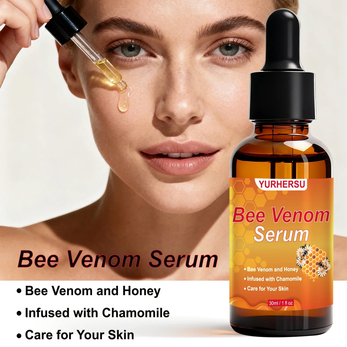 YURHERSU Bee Venom Eye Cream – Pore Minimizing & Firming 30ml