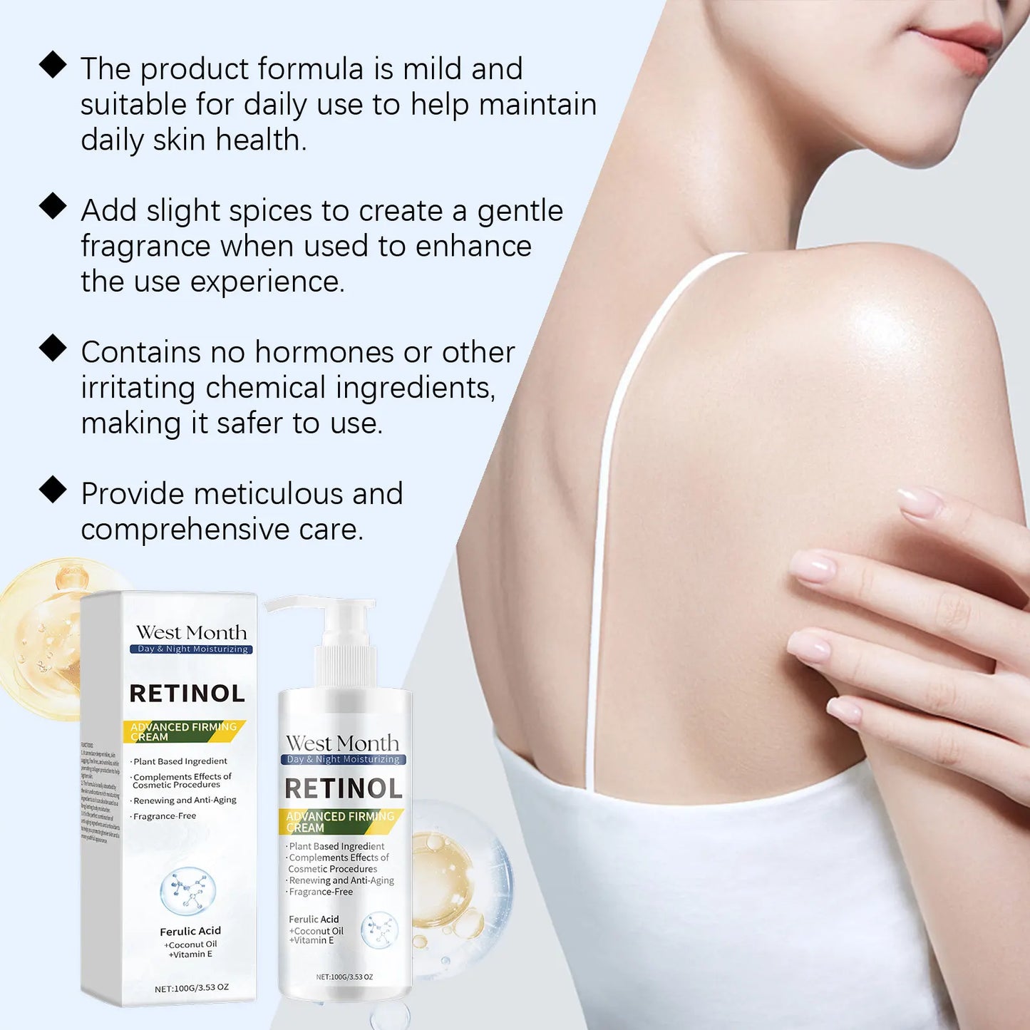 Retinol Body Firming Cream – Tighten Skin & Anti-Aging