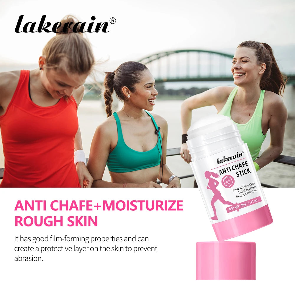 Running Thigh Anti-friction Stick Anti Chafe Cream Running Chafe Stick Sweat-proof Skin Rescue For Heel Lower Arm Thigh Skin Peaceful Pleasures Health and Wellness