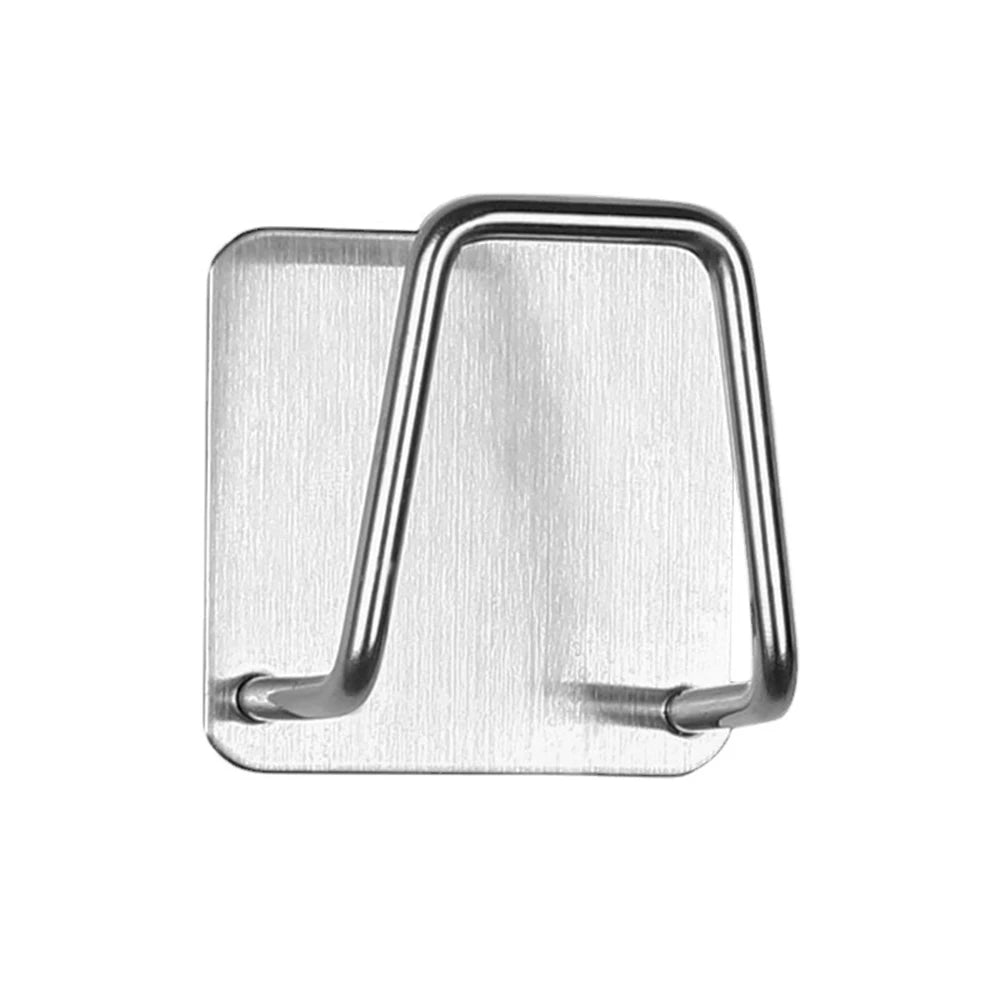 1-2PCS Stainless Steel Sponge Drain Rack Kitchen Sink Cloth Steel Wire Ball Sink Cover Storage Organizer 304 Material Peaceful Pleasures Health and Wellness 1PC Silvery