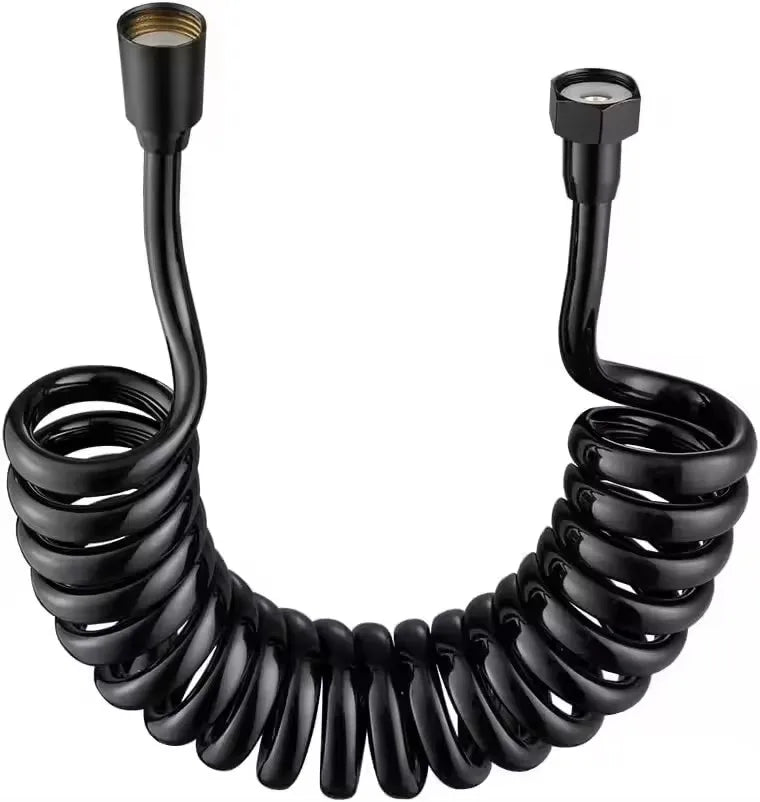 Gold Spring Flexible Shower Hose 1.5–5M | Bidet & Toilet