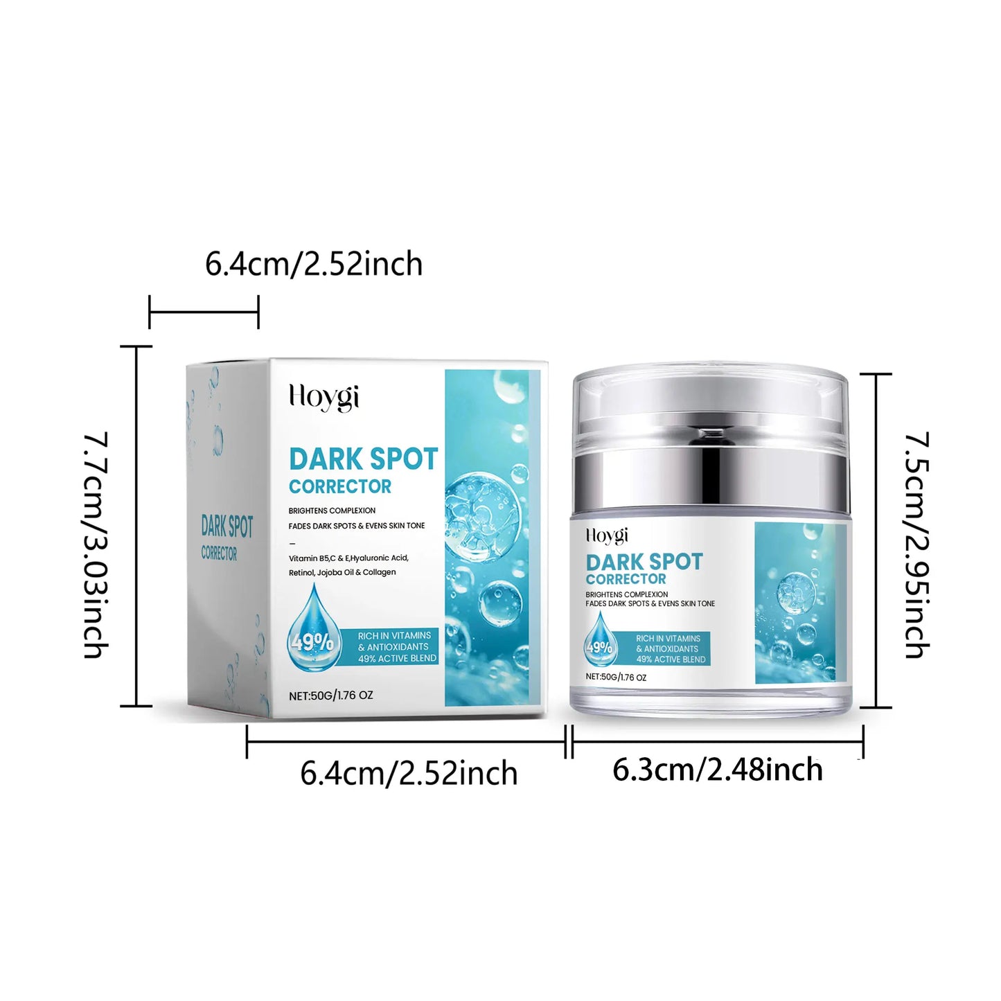 Hoygi Vitamin C Dark Spot Corrector Cream – Brightening 50g
