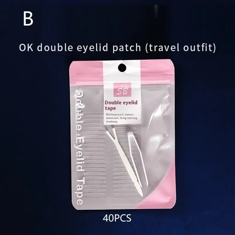Sleep Memory Double Eyelid Stickers – 40/80 Pcs Invisible Tape