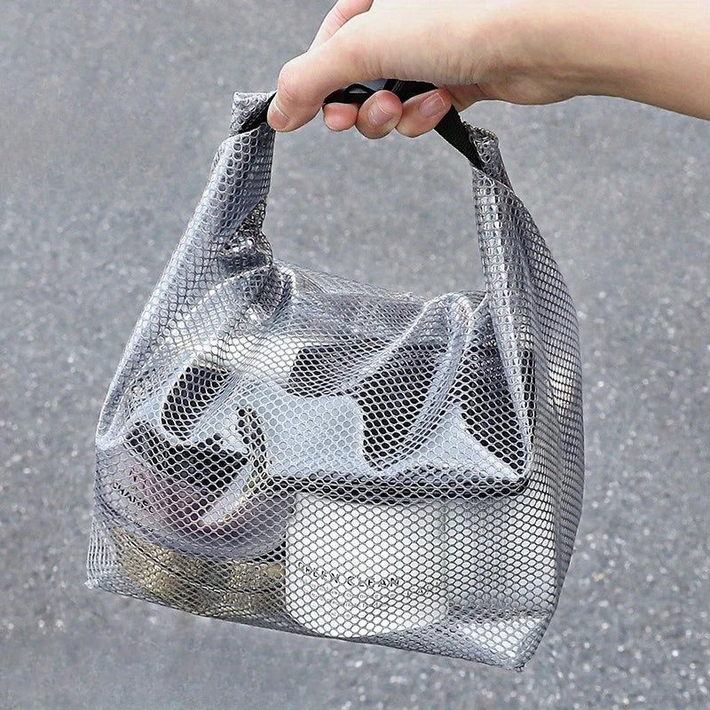Waterproof Drawstring Bag – Gym, Swim & Toiletry Pouch