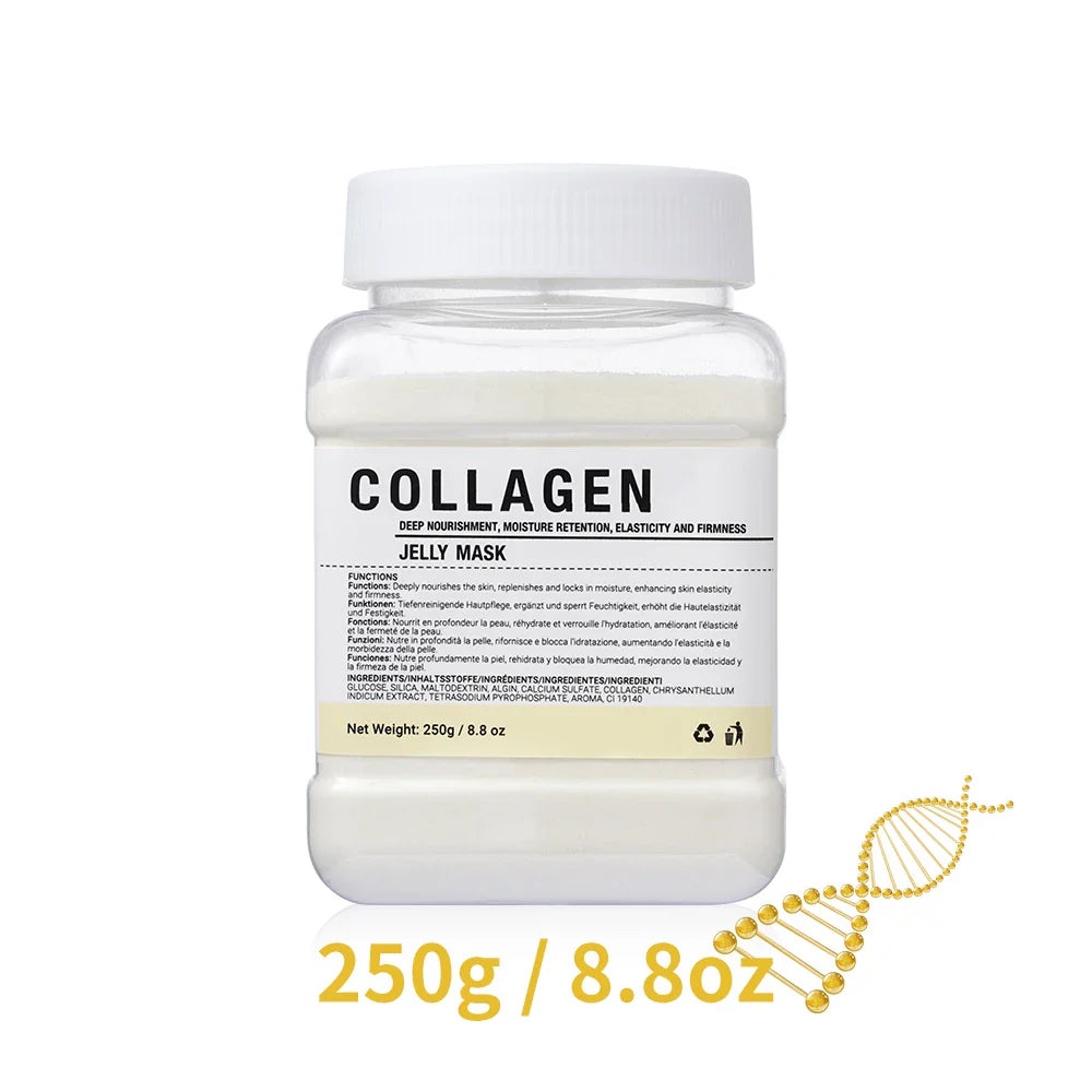 Rose Collagen Hyaluronic Acid Jelly Peel-Off Face Mask Powder