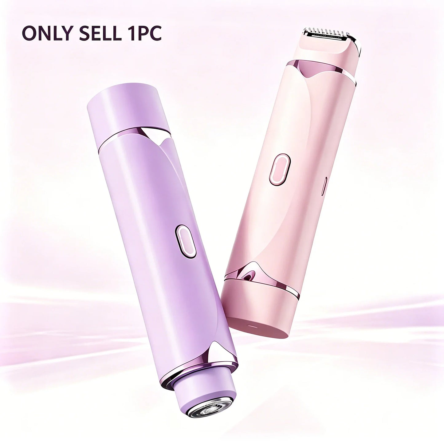 Women's 2-in-1 Rechargeable Electric Shaver & Body Trimmer