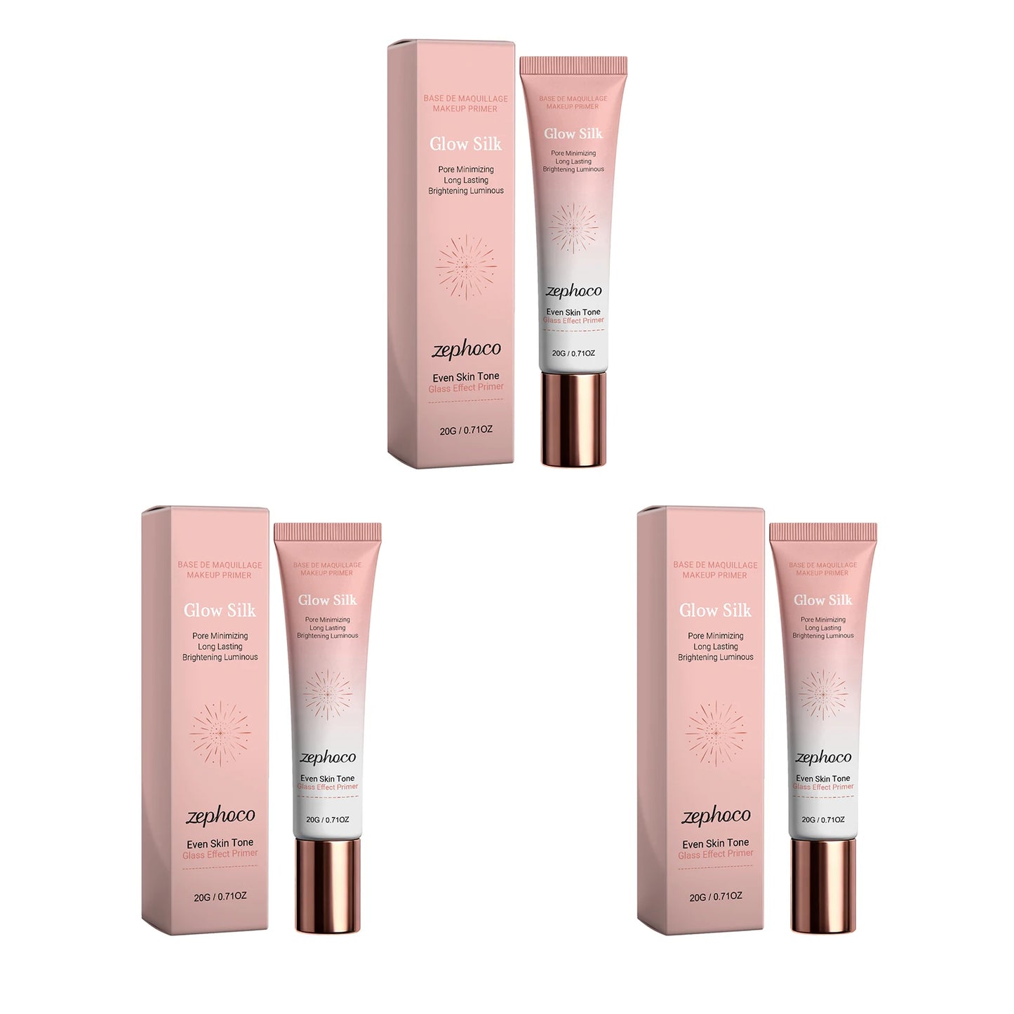 Glowing Pre Makeup Lotion Moisturizing Dry Skin Improve Dullness Brightening Smoothing Lightweight Facial Softening Primer 20g Peaceful Pleasures Health and Wellness 60g boxed