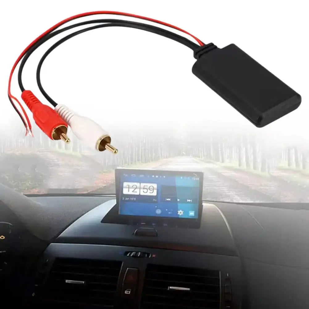 Car Bluetooth 5.0 Audio Adapter – 2RCA Wireless Music Module