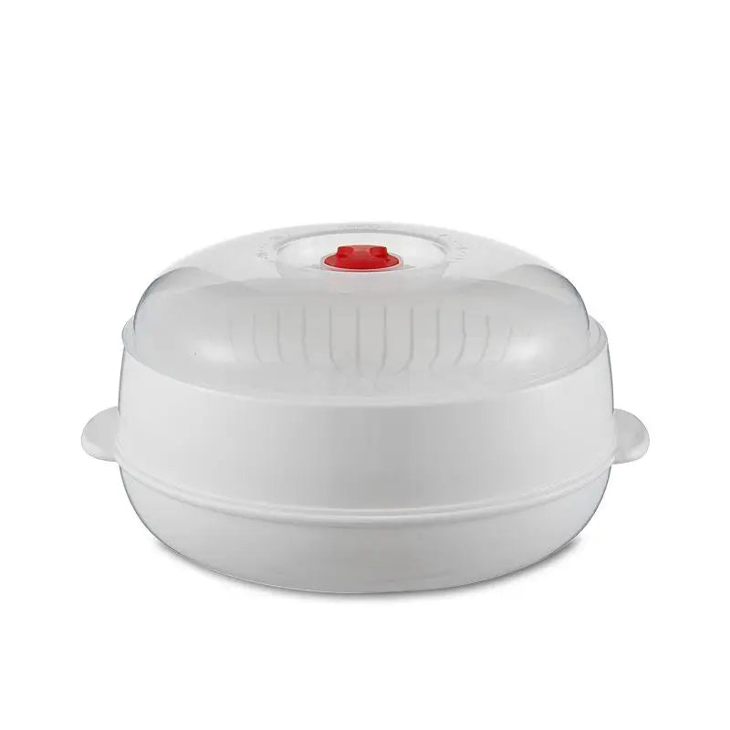 Microwave Food Steamer Set | Heat-Resistant Stackable Trays