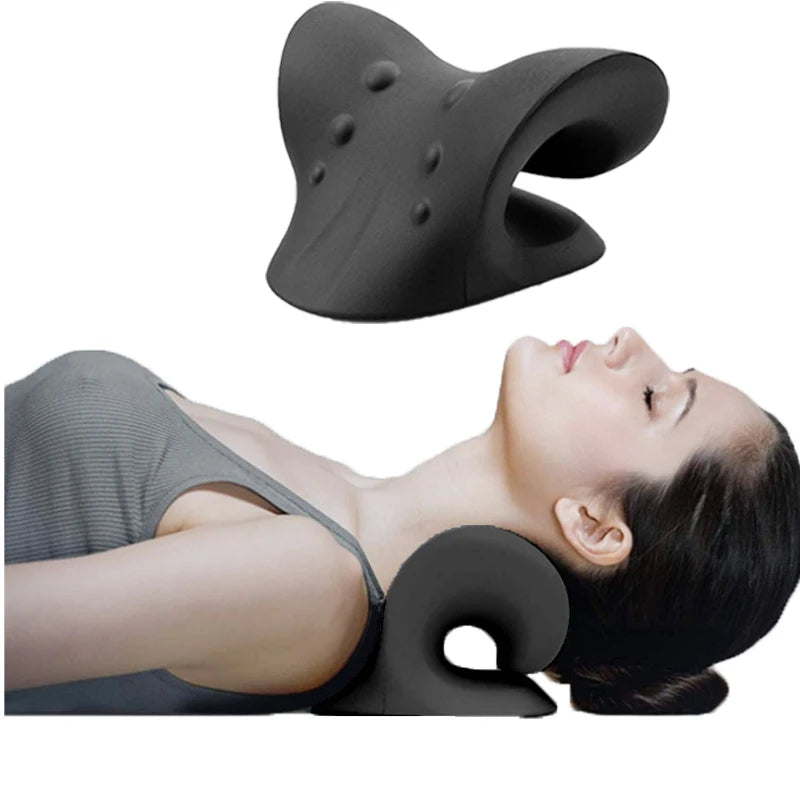Cervical Neck Stretcher Shoulder Relaxer Massage Pillow