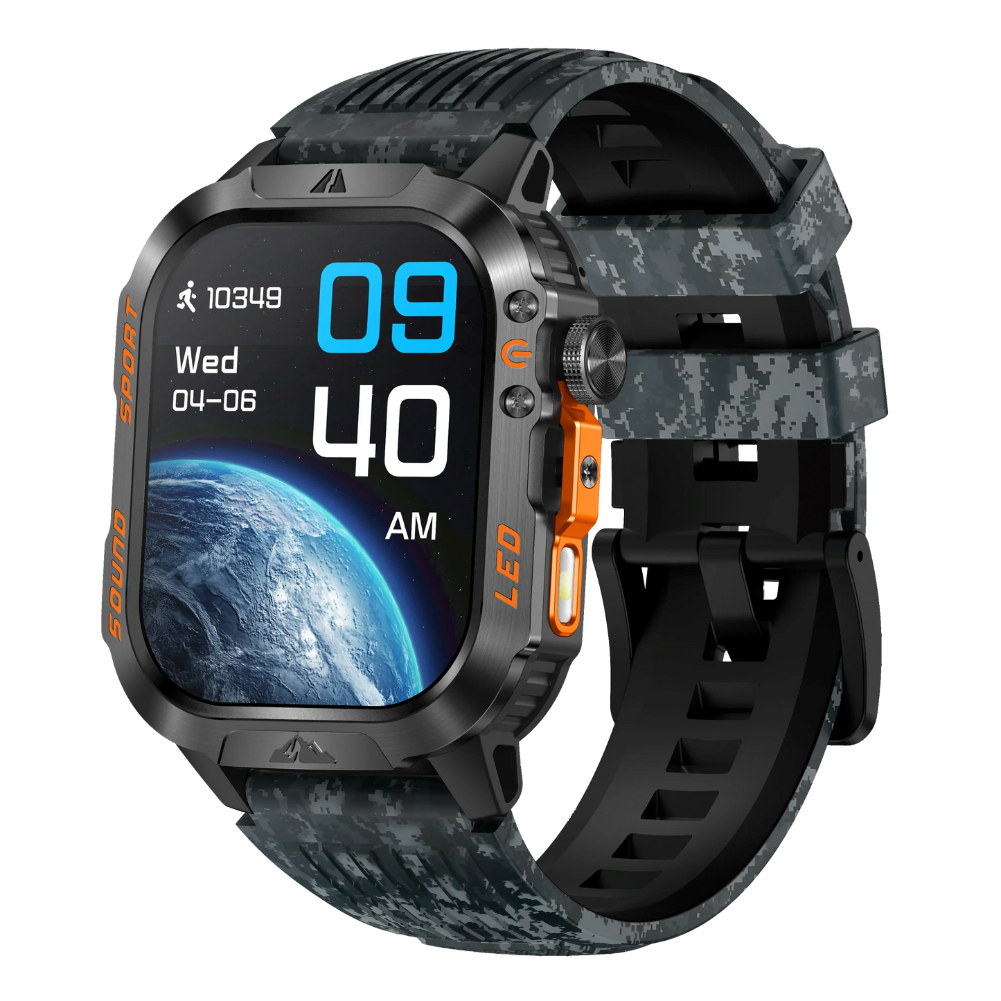 MINGCC Smartwatch – Wireless Calling, Heart Rate & Fitness