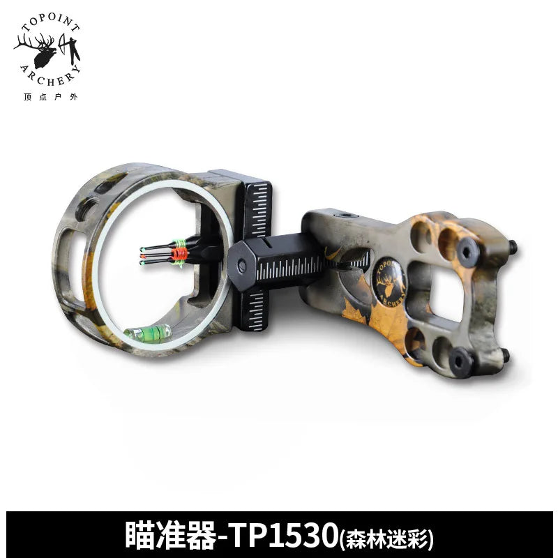 Archery TOPOINT TP1530 Sight Compound Bow Sights 3 Pin 0 029 Fiber