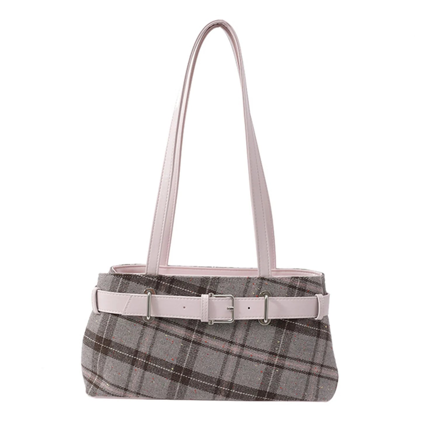 Tote Bag for Women Vintage Style Shoulder Bag Large Capacity Work Commute Handbag for Women Daily Travel School Use Peaceful Pleasures Health and Wellness Pink