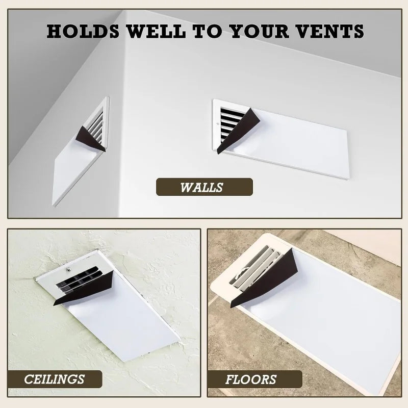 Magnetic Vent Cover 5.5×12" – Flexible Floor & Ceiling Register