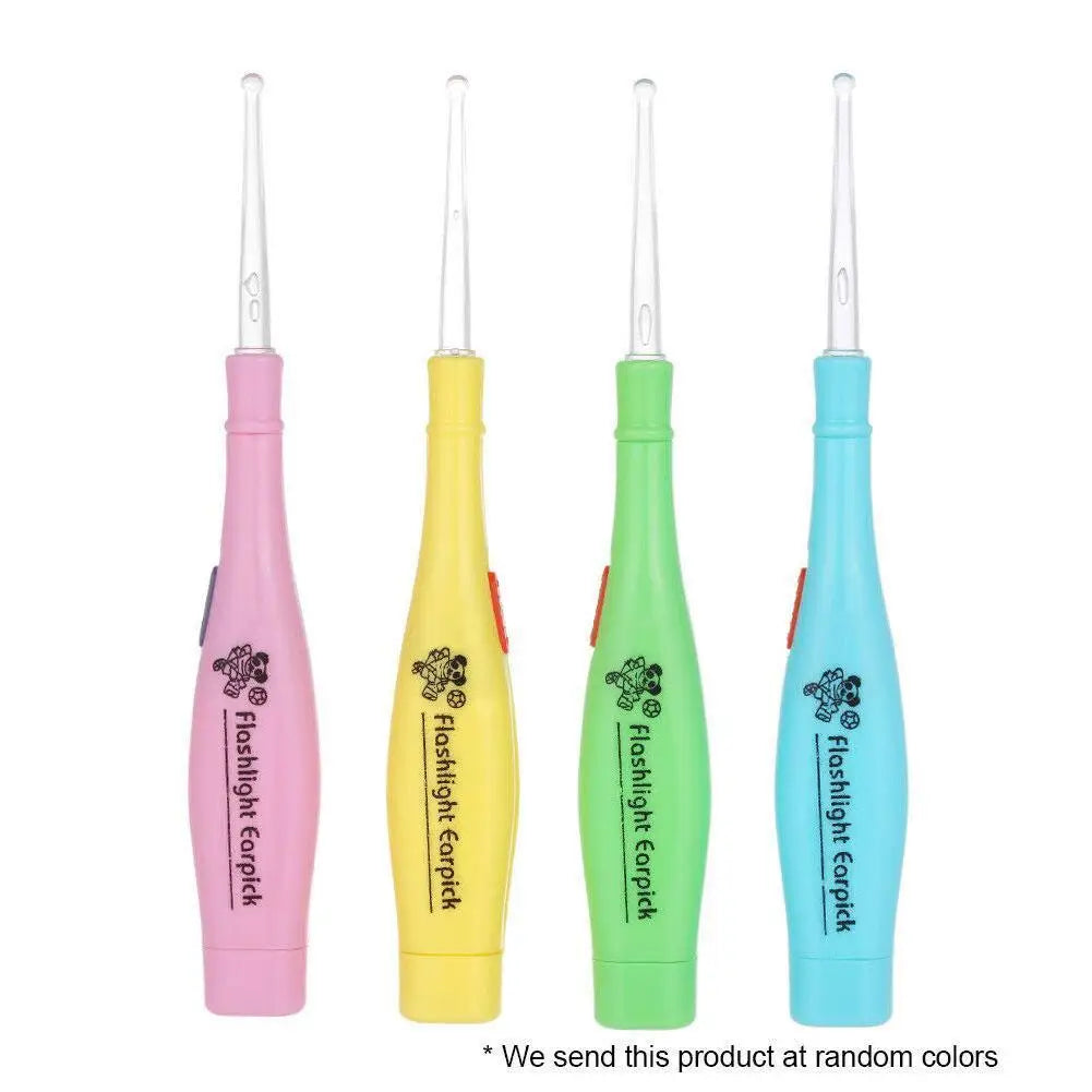 LED Ear Wax Removal Kit – Ear Pick, 3 Tips & Syringe