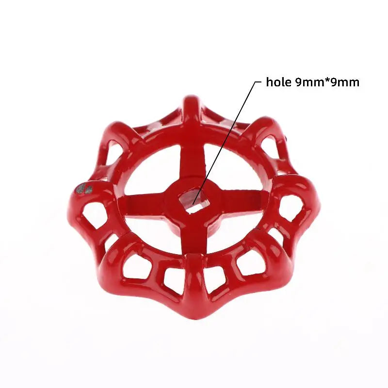 1pc Handle Gate Ball Valve Hand Wheel Shutoff Value Water Pipe Fittings Inner Hole 5/6/7/8/9mm Cast Iron Valve Peaceful Pleasures Health and Wellness 9MM