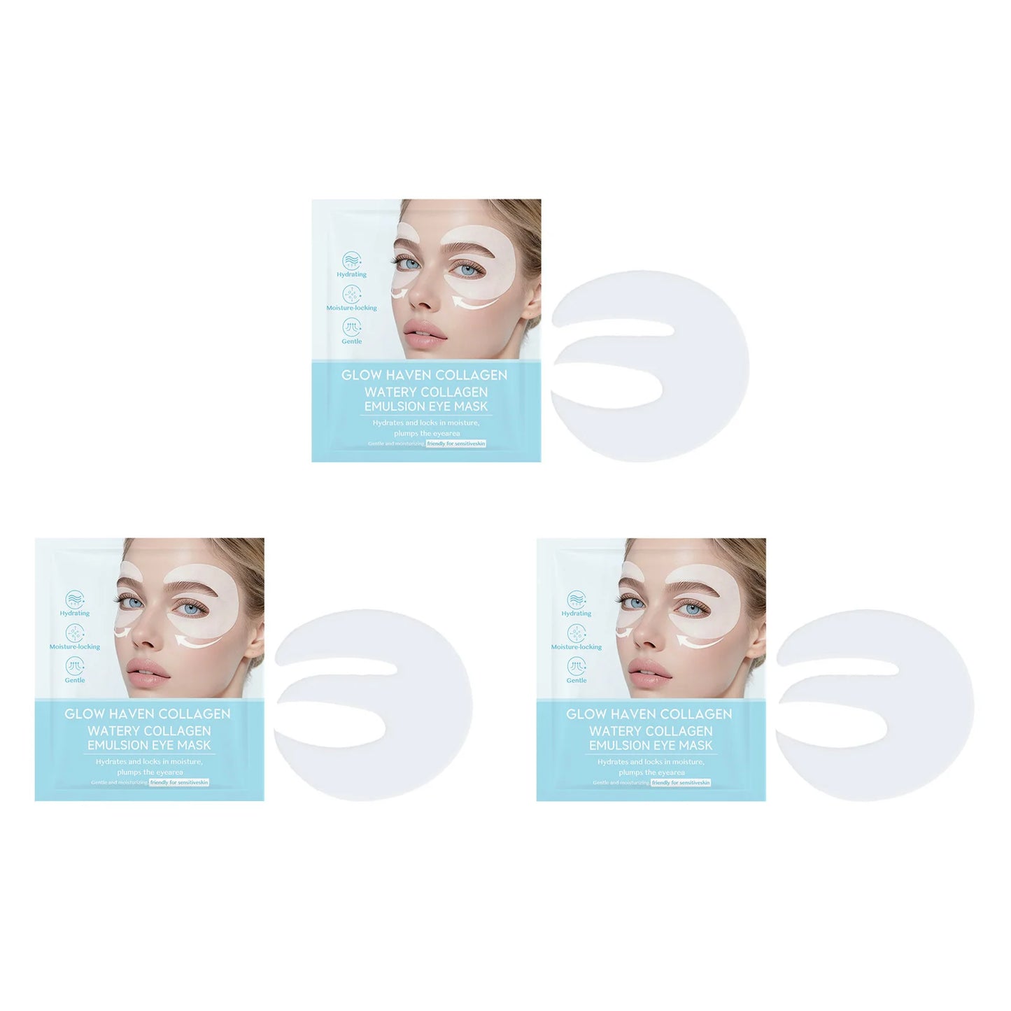 Hydrolyzed Collagen Eye Mask – Anti-Wrinkle Under Eye Patches