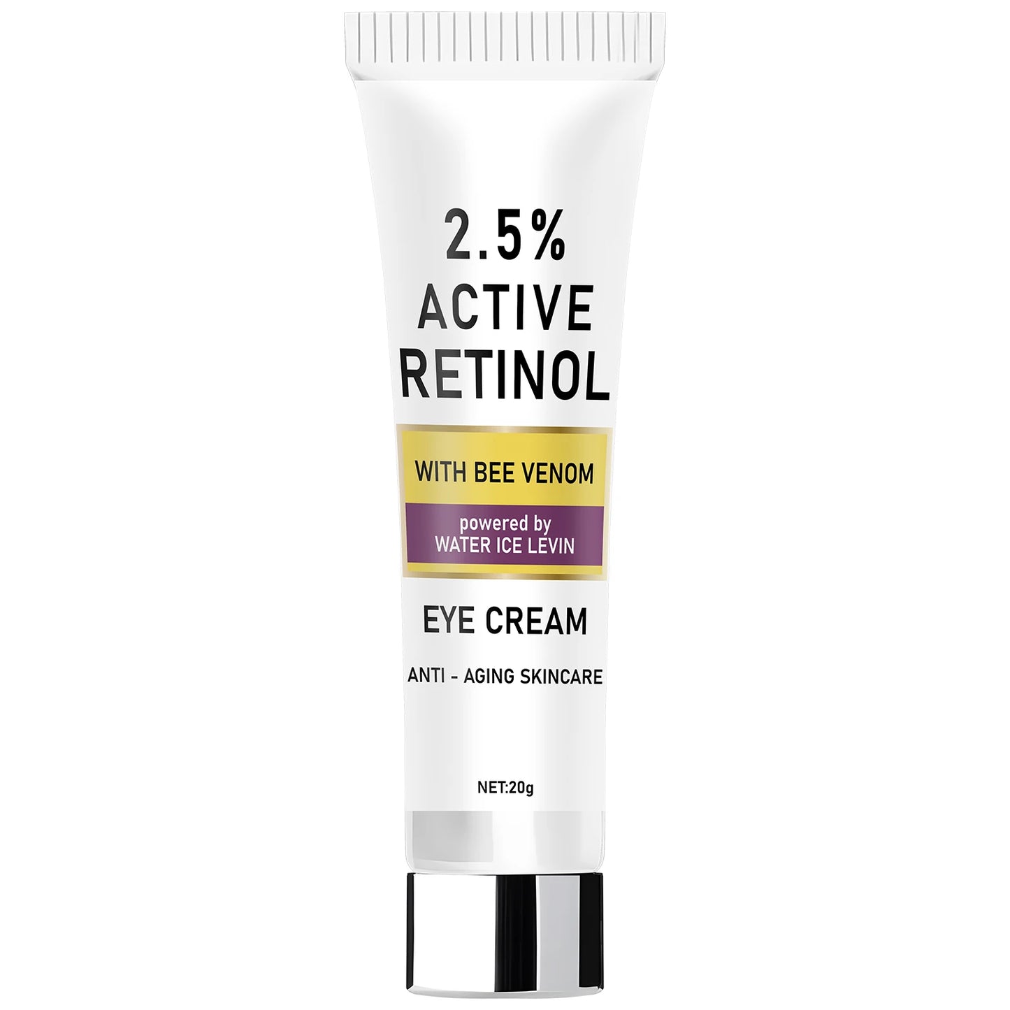 Retinol & Bee Venom Anti-Aging Eye Cream | Moisturizing 20g Anti-Aging Eye Cream Peaceful Pleasures Health and Wellness WHITE 20g