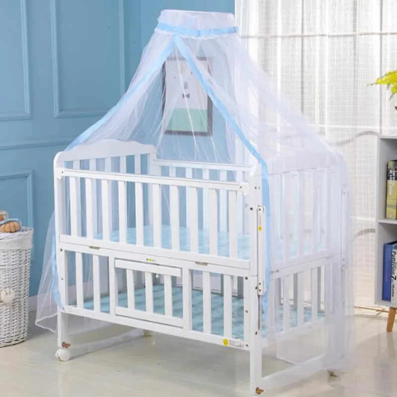 Baby Crib Mosquito Net Dome Canopy | Breathable Newborn Tent