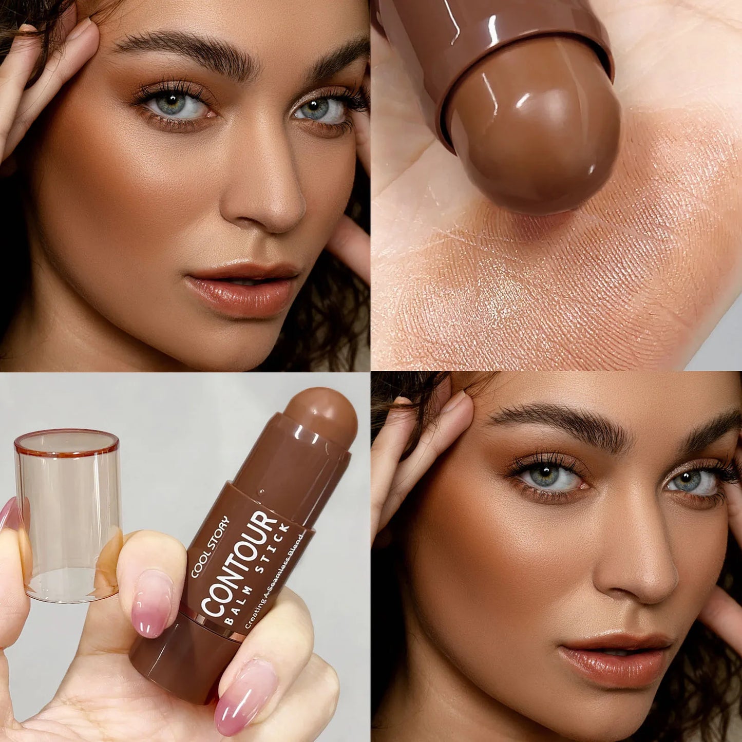 Contour Bronzer & Shimmer Highlighter Stick | Blush Bar