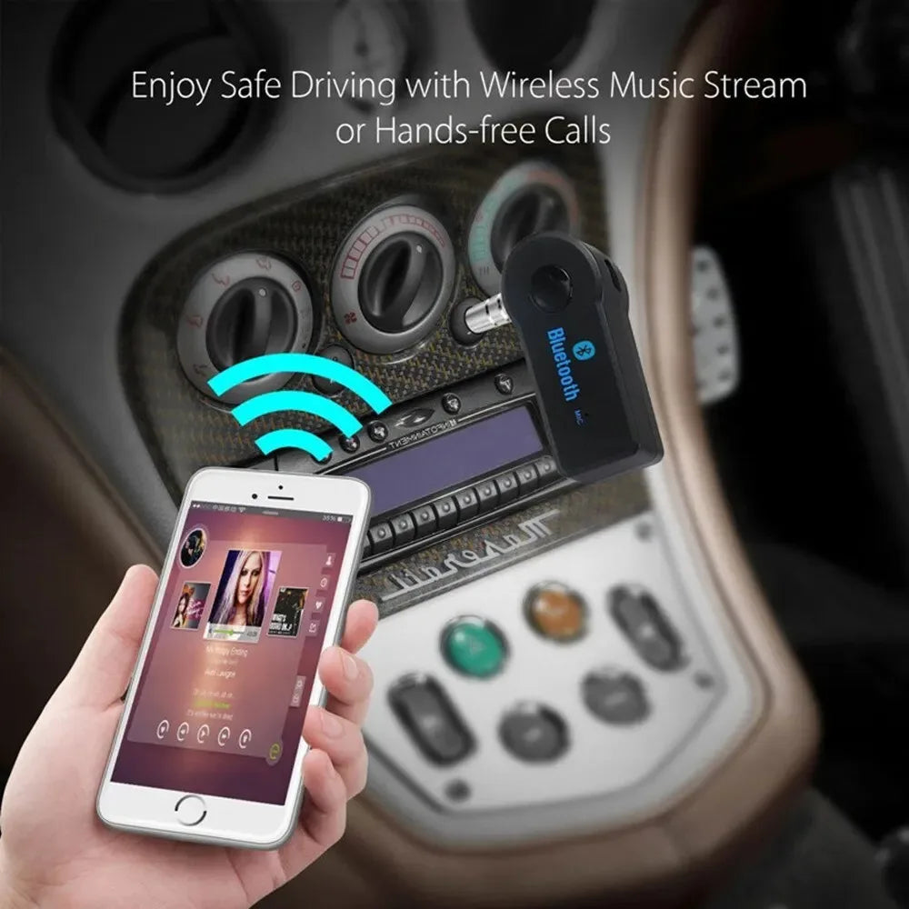 Bluetooth 5.0 AUX Receiver 3.5mm – Car Audio & Headphone