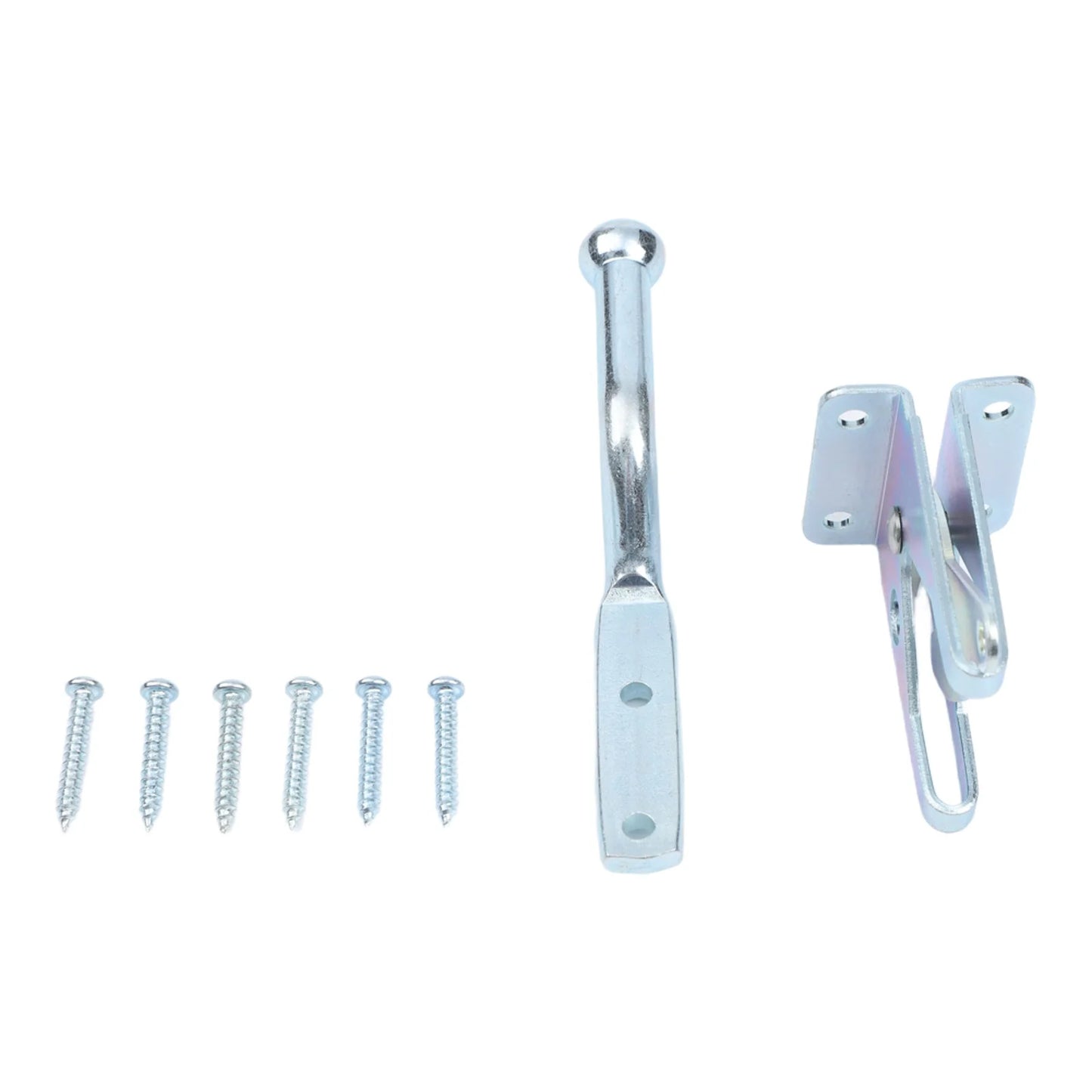 Fence Hinge Latch Door Lock Carbon Steel Galvanized Self-locking Gate