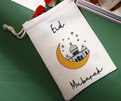 5-Pack Eid Mubarak Gift Bags for Kids | Ramadan Party Bags