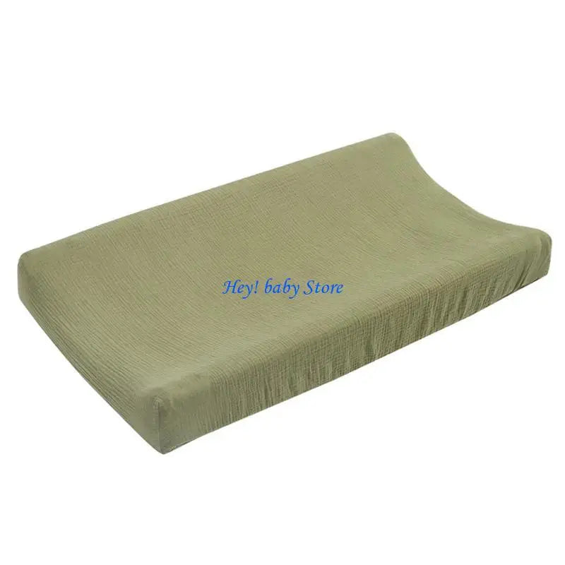 Muslin Diaper Changing Pad Cover – Soft, Breathable & Unisex