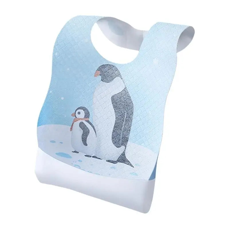 Disposable Baby Bibs 10-Pack | Soft Cotton Burp Cloths