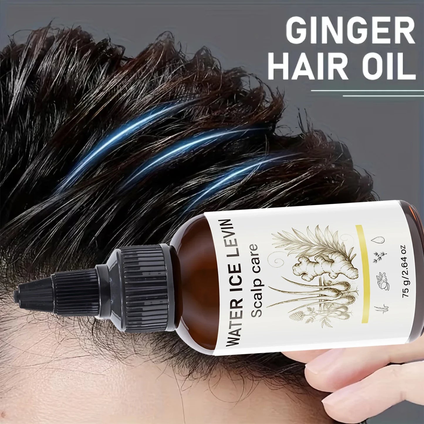 Ginger Infused Scalp Treatment Oil – Daily Hair & Scalp Care