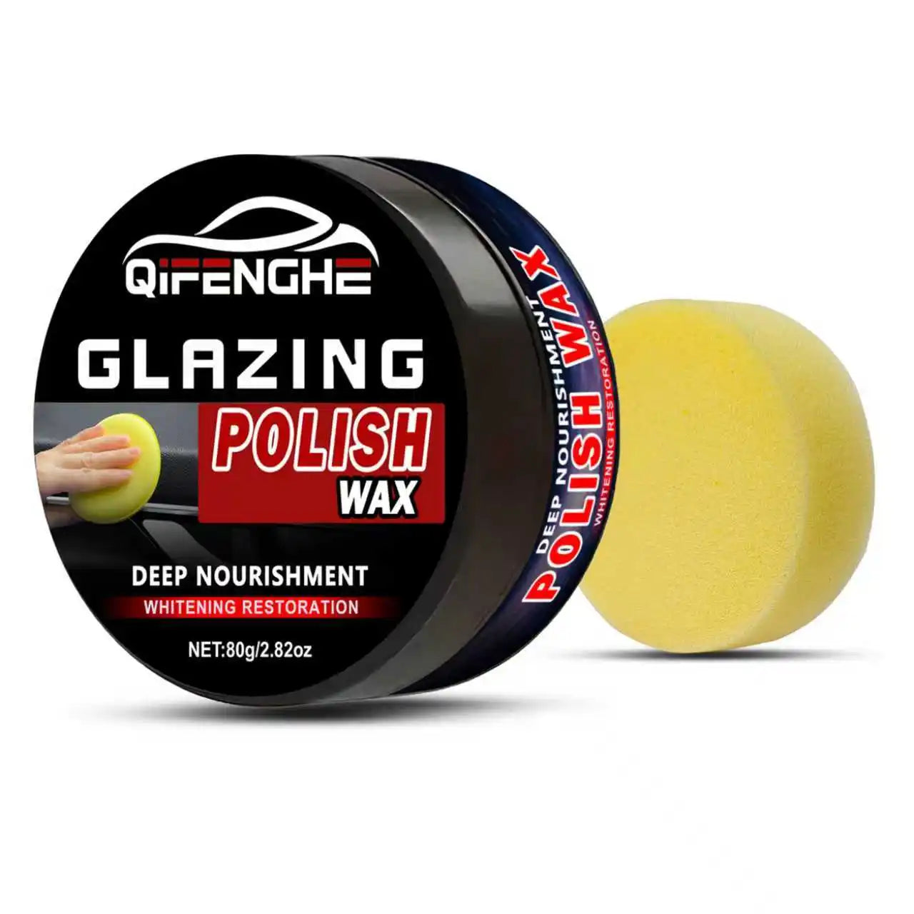 Car Plastic Restorer & Leather Renewal Wax – Back to Black