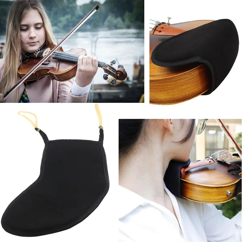 Violin Chin Shoulder Rest Pad String Instrument Accessories 3 4
